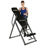 FITNESS REALITY 790XLT Inversionstisch mit Rückenkissen, verstellbar bis...