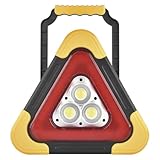 EMOS - Wiederaufladbarer LED Warndreieck mit 5 Lichtmodi inkl. Akku und...