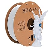 3DHoJor PLA Filament 1.75mm Kaltes Weiß 1KG, 3D Drucker Filament...