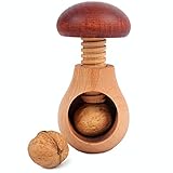 Creative Home Nussknacker Holz | Pilzförmig | 10 x 6 cm | Natürliches...