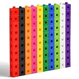 HOTUT Steckwürfel, 100 Stück Mathe Würfel, rechenwürfel grundschule,...