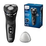 Philips Shaver Series 3000 – Elektrischer Nass- und Trockenrasierer für...