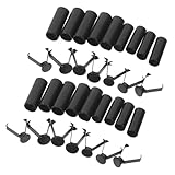 Gatuida 24 Stück Metall Kordelenden Mittlere Kleine Endkappen aus...