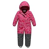 Tilozs Unisex Kinder Skioverall/Schneeanzug mit Kapuze Wasserdicht...