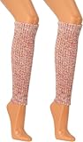 WOWERAT Multi-Color Stulpen mit Alpakawolle für Teenager und Damen 1 Paar...