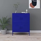 Aufbewahrungsschrank aus Stahl, 4-türiger Metall-Organizer Im Spind-Stil...