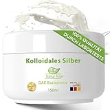 Natur Total Silbercreme mit kolloidalem Silber WICHTIG: 150 ml XL - Silber...