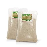 VERDURMAX 2 x 25 kg Rasensand 0,3–1,5 mm – Quarzsand Feuergetrocknet...