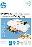 HP Everyday Laminierfolien, Starter-Set, 80 Micron, glänzend, transparent,...