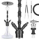 Premium Shisha Praedo 2.0 Komplett Set - 4x 18/8er Schlauchanschluss und...