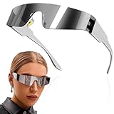 Futuristische Sonnenbrille,Rave Brille,Schnelle Brille,Techno Brille,Space...