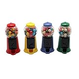 Mini Kaugummi - Automat gefüllt und Nachfüllbar 2 Stück x 40 Gramm...