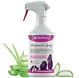 TierPlus Haarpracht Spray für Pferde & Hunde, 500 ml Sprühflasche, Fell-,...