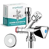 Engelbach® Kombi Eckventil 1/2 Zoll selbstdichtend mit...