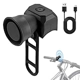 Mineup Fahrradklingel Elektrisch, 120 dB Fahrradhupe Elektrisch Laut, IPX4...