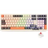 Rii Mechanische Tastatur Kabellos, Gaming Tastatur Bluetooth, Bluetooth...