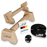 ArtSport Liegestützgriffe aus Holz L - Calisthenics, Parallettes,...