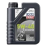 LIQUI MOLY Motorbike 4T 5W-40 HC Scooter | 1 L | Motorrad...