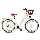 Goetze Style 26 Zoll Damen Citybike, 17 Zoll Tiefeinsteiger Rahmen, 1-Gang...