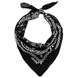 Levi's Herren Paisley Bandana Tuch, Schwarz (Noir Regular Black),...