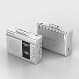 TOMASHI F-315B Kassettenrekorder, UKW-Radio mit integriertem Lautsprecher,...