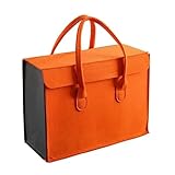 YXINAER Filztasche Einkaufstasche Filz-Einkaufshandtaschen, große modische...
