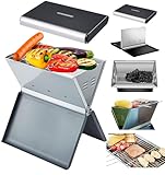 Steinborg Klappgrill | Laptopgrill | Campinggrill | Blitzschneller Aufbau |...