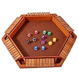 xGame Close The Box - Holzschließspiel, klassisches Würfelbrett |...