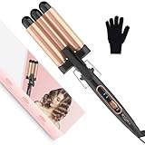 BESTOPE MIX Welleneisen, Lockenstab 3 Fässer Welleneisen für Haare 22mm...