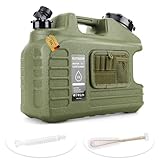 Umikk 13L Wasserkanister mit Hahn und Schraubdeckel/Toolkit, Wassertank...