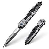 univinlions Klappmesser Outdoor Scharfes Taschenmesser mit Rutschfester...