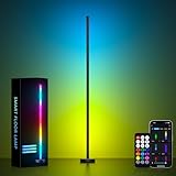 MIWATT LED Stehlampe, RGBWW LED Stehlampe mit App & Controller Steuerung,...