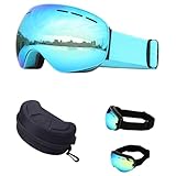 Skibrille, Skibrille, Damen, Herren, Kinder, winddicht,...