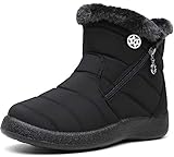 Gaatpot Damen Winterstiefel Wasserdicht Warm gefütterte Schneestiefel...