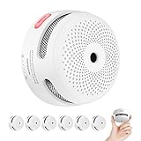 X-Sense Standalone Mini Rauchmelder 10 Jahre Batterie 6er Set, Nicht mit...