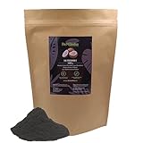 Premium Aktivkohle Pulver 400 g - 100% pflanzlich aus Kokosnussschalen...