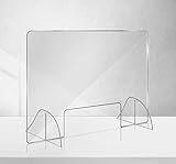 Manschin-Laserdesign Acryl Schutzschild | Niesschutz | Spuckschutz |...
