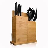 GK KRAUTLING | 3 in 1 Küchen Organizer aus Holz (Bambus) (Organizer 3 in 1...