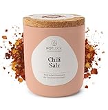 POTLUCK I Chili Salz I Gewürzmischung im Keramiktopf I 100 g I Vegan,...