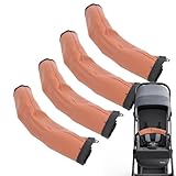 Kinderwagen-Griffabdeckungen aus PU-Leder, Handwärmer für Babys für...