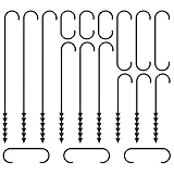 Low Stress Training Grow Set - 18 Stück Cannabis LST Pflanzenbieger Kit -...