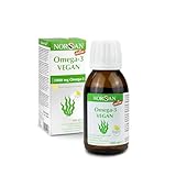 NORSAN Premium Omega-3 Vegan Öl hochdosiert - 2000 mg Omega-3...