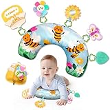 BOHEMIABY Biene Baby Tummy Time Kissen, Niedlich Bauchlage Kissen Baby,...
