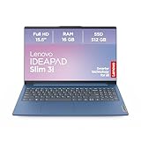 Lenovo IdeaPad Slim 3i Laptop | 15.6' Full HD Display | Intel UHD Grafik |...