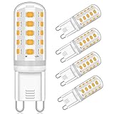 YUIIP G9 LED Dimmbar Leuchtmittel 5W Ersatz für 40W 50W Halogenlampe -...