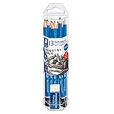 Staedtler Mars Lumograph Graphite Artist Pencil Pack, 12 Grad (8B, 7B, 6B,...