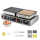 VEVOR 50-tlg. Mini-Pfannkuchen-Maker, Dorayaki-Bäcker aus...