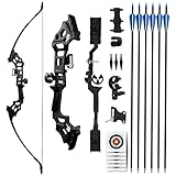 REAWOW Pfeil und Bogen Set Recurvebogen Set Erwachsene 30/40LBS...