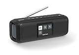 Karcher DAB Go tragbarer Bluetooth Lautsprecher & Digitalradio DAB+ / UKW...