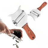 KWJTOY 2 Stück Trüffelhobel, Profi Käsehobel Trüffelhobel aus Edelstahl...